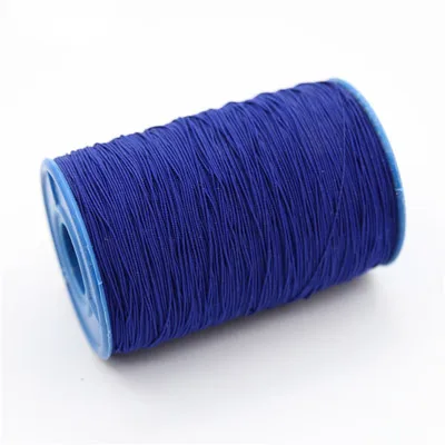 royal blue 1 рулон = 490 метров ширина 0,5 мм цветная эластичная тканая лента для самостоятельного пошива одежды аксессуары - Цвет: royal blue