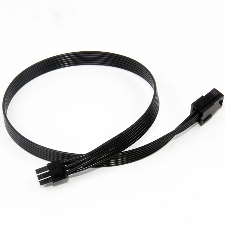 18AWG 50CM Black Video Graphics Card Cable 6P Male To Female Extend Power Adapter For PC Motherboard cable | Электроника