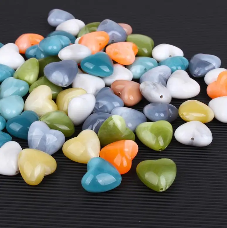 Модный разноцветный акриловый плоский каплевидной свободные diy бусины фурнитура