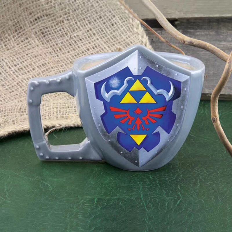 Креативная керамическая кружка Legend of Zelda чашка для кофе чая молока домашняя