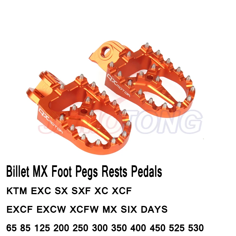 

Подставки для KTM EXC SX SXF XC XCF EXCF EXCW XCFW MX, 6 дней, 65, 85, 125, 200, 250, 300, 350, 400, 450, 525, 530