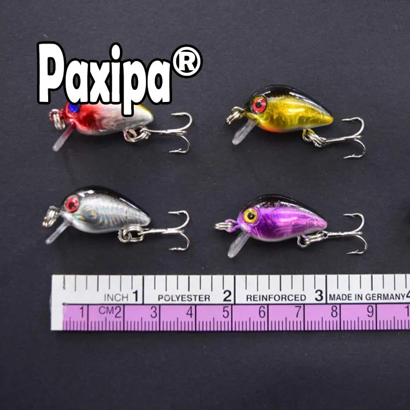 Мини бронзированные рыболовные приманки приманка с микро кривошипом кренкбейт