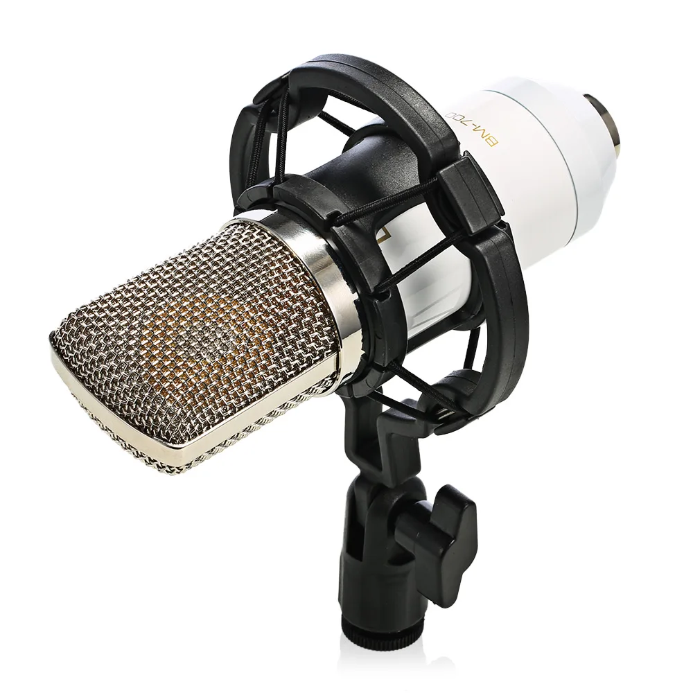 LEIHAO BM 700 Professional конденсаторный микрофон для радиовещания пение вокальный запись