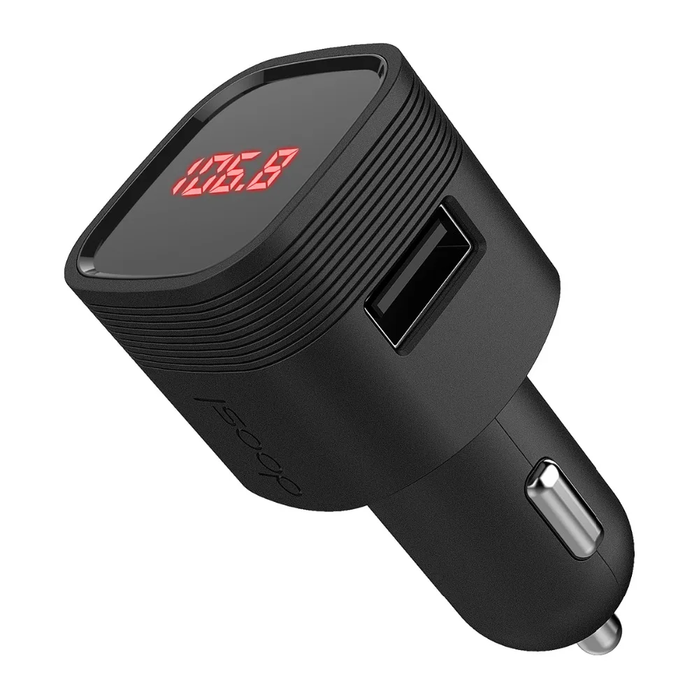 Автомобильный Bluetooth адаптер Doosl FM трансмиттер с USB портом|Беспроводные адаптеры| |