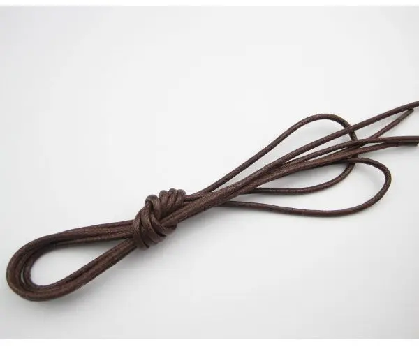 Купить 2 получить 1 бесплатно новый раунд Воск шнуровка ED шнурки строка для