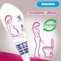 disposable paper urinal portable female urinal woman urinal pee standing travel urinals outdoor paper urinal travel female urine