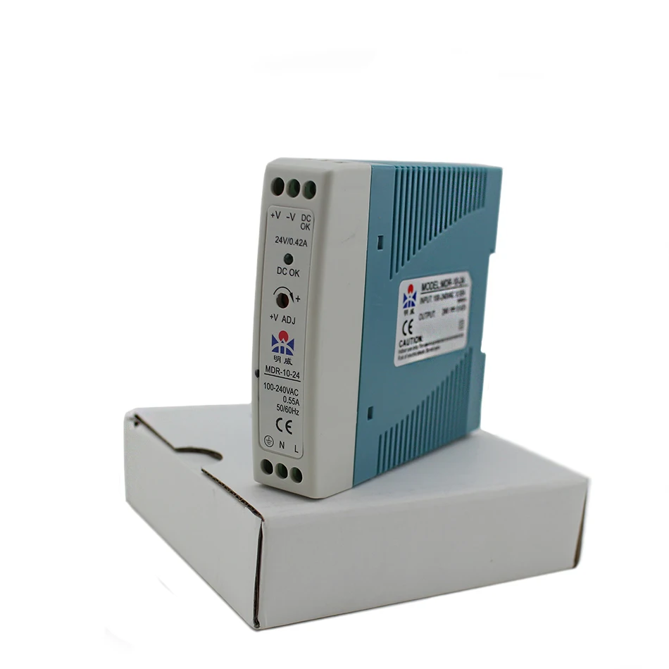 Ac в dc Mdr 10 12 singIe выход Din RaiI Вт 0.84a мини драйвер Ied Источник переключения питания suppIy