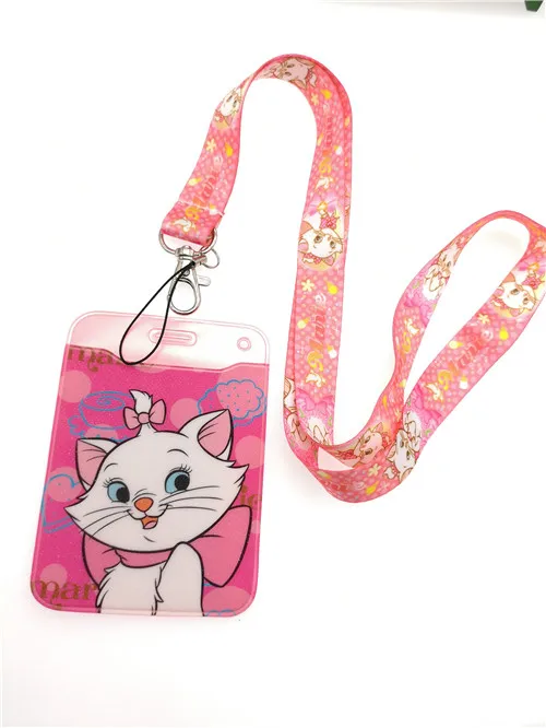 Розничная продажа 1 шт. мультяшный милый Marie Cat ПВХ держатель для карт