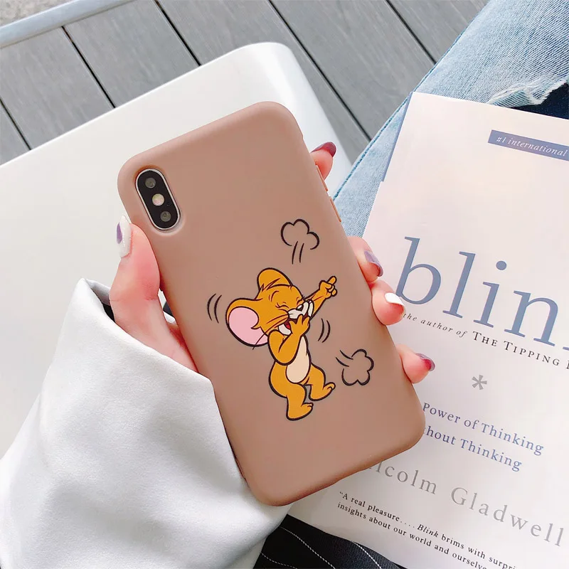 Чехол для huawei P10 Plus Funny Tom Jerry чехол s для huawei P20 P30 mate 10 20 Pro Honor 9 10 силиконовый чехол Nova 2s 3 3i 4 Coque - Цвет: Jerry