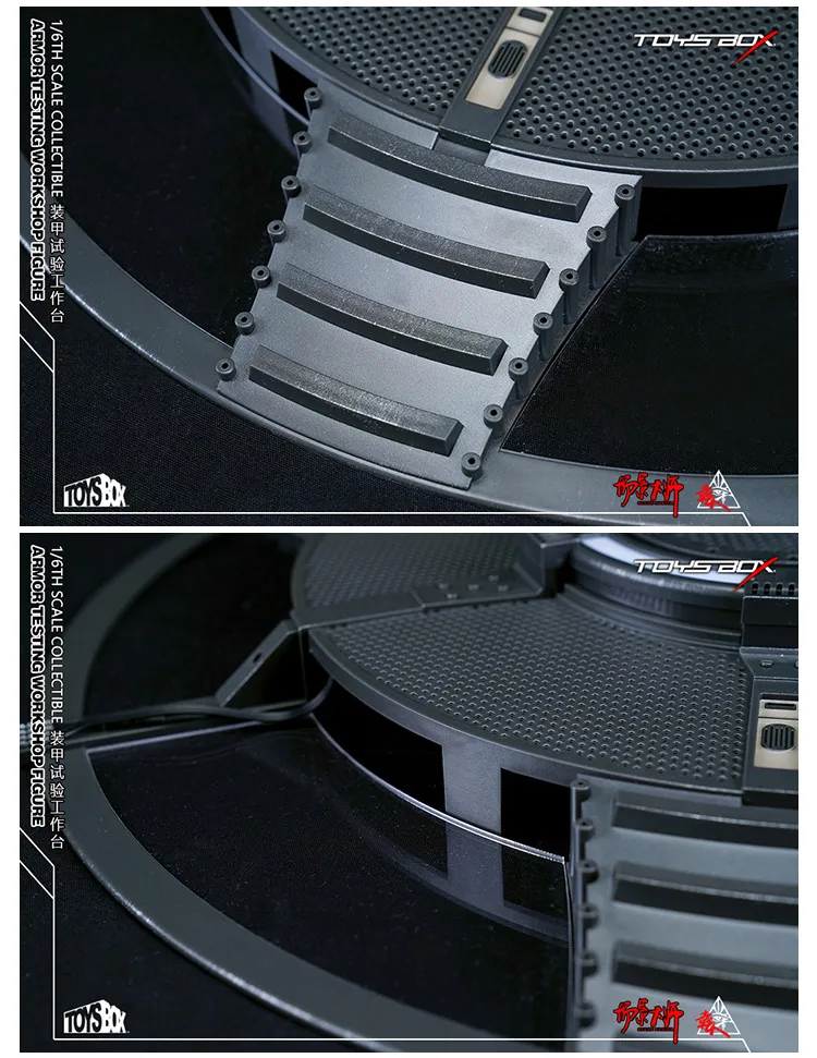 DIY 1/6, Железный человек, Тони, мастерская, сцена, броня, испытательная мастерская, фигурка, TB072, светодиодный индикатор, пульт дистанционного управления, F, 12 дюймов, фигурка куклы