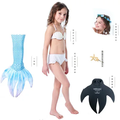 Детское одеяло хвост русалки для купания девочек костюм Русалочка вечерние