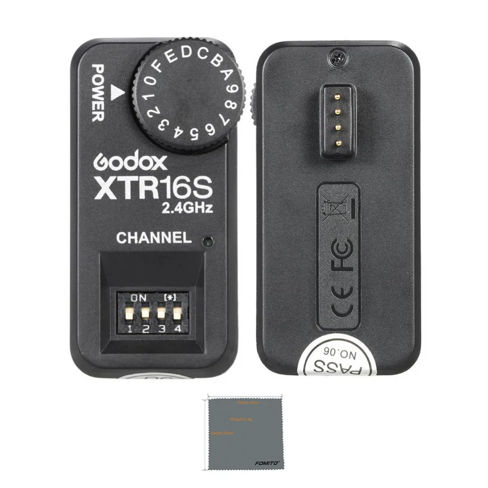 Godox 2 4G Беспроводной XTR-16S 16 Каналы Мощность-управление Flash Trigger Receiver подходит для V850
