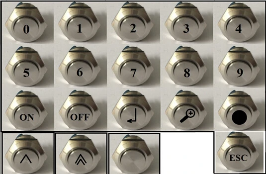 

ELEWIND 12mm vandal resistant panle push button switch with different laser engraving symbol(PM121H-10/J/S with symbol)