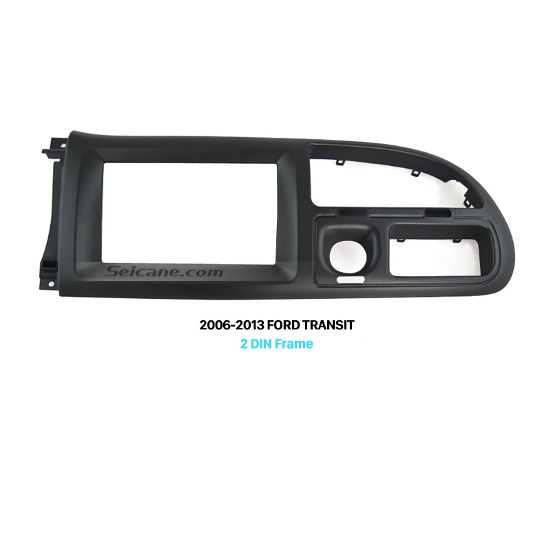 Seicane черный двойной Din автомобильный радиоприемник аудиоплеер приборная панель CD