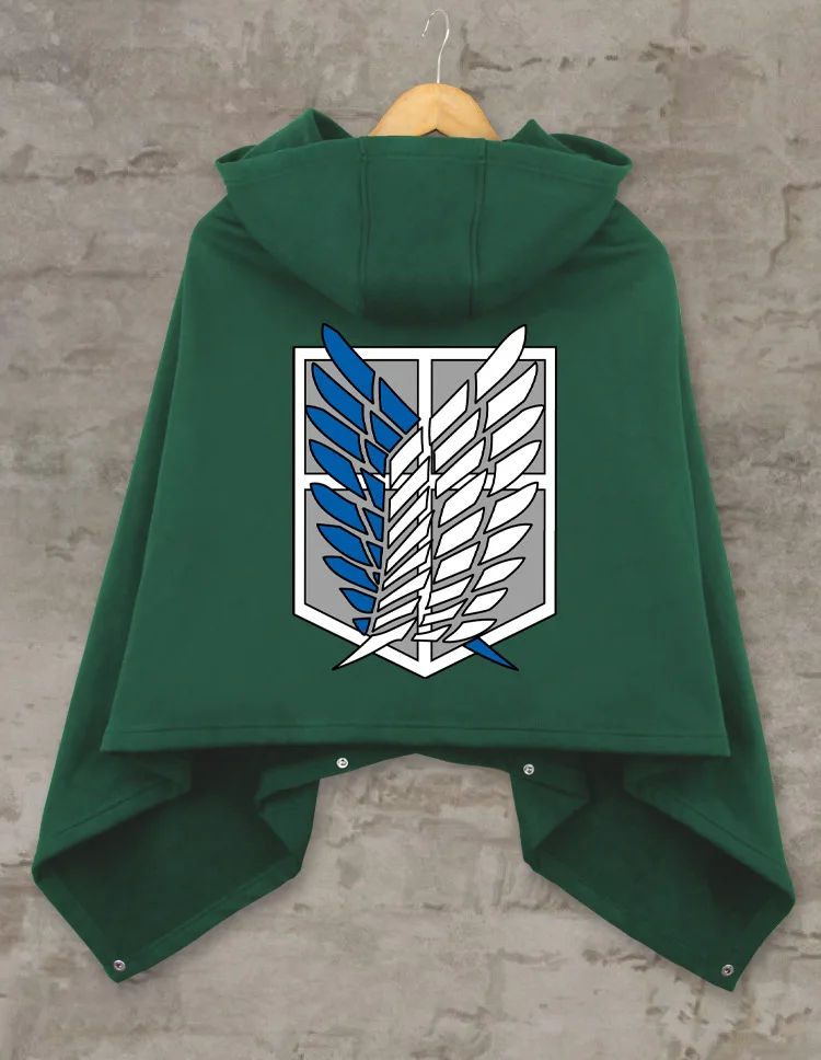 Обувь для косплея по аниме атака на Титанов плащ с капюшоном (Shingeki No Kyojin)