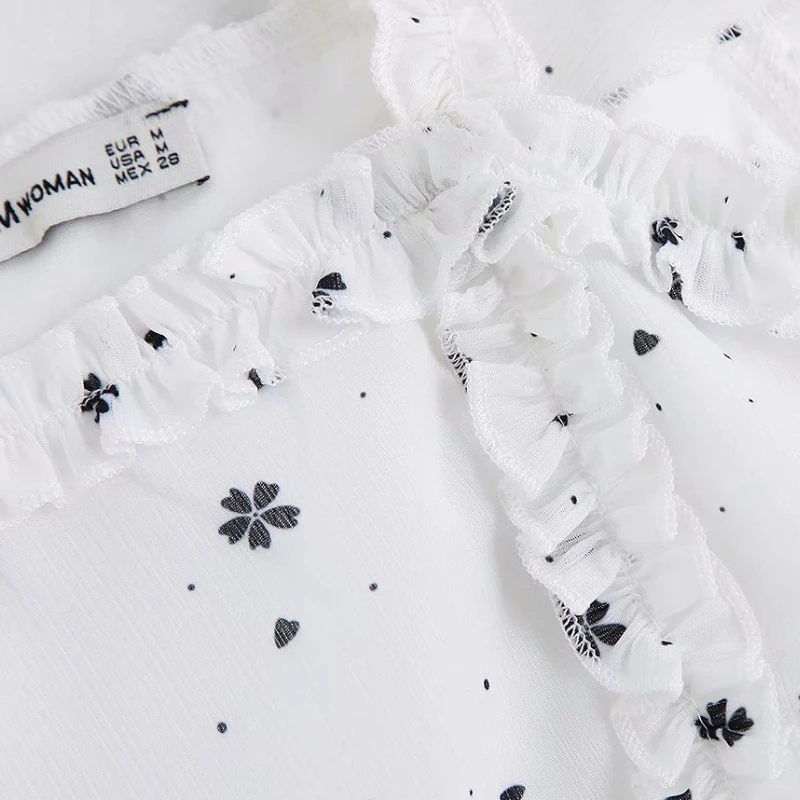 2019 женское милое агаровое кружево Вишневый цветочный принт мини-платье женские