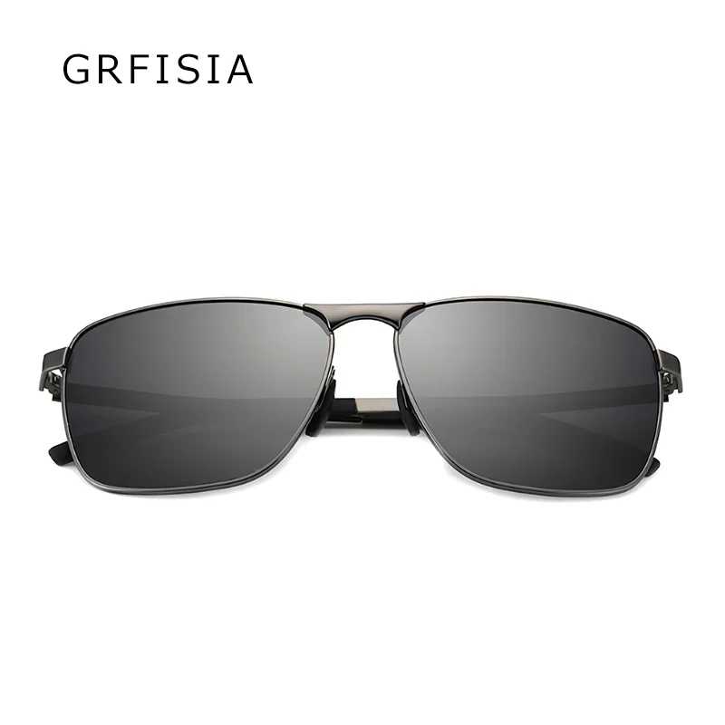 GRFISIA Модные солнцезащитные очки для мужчин поляризационные высококачественные