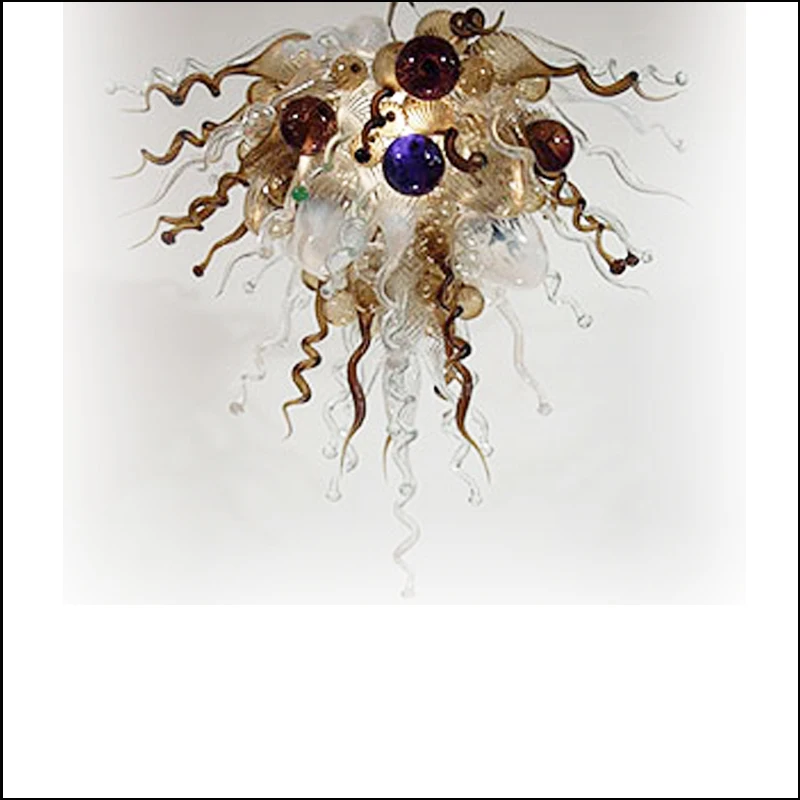 Рождественское украшение стеклянный Золотой подвесной светильник новая