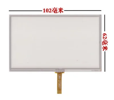 Новые 4 3-дюймовые 102 мм * 62 сенсорные панели для HSD043I9W1-A00 GPS-навигатор сенсорный