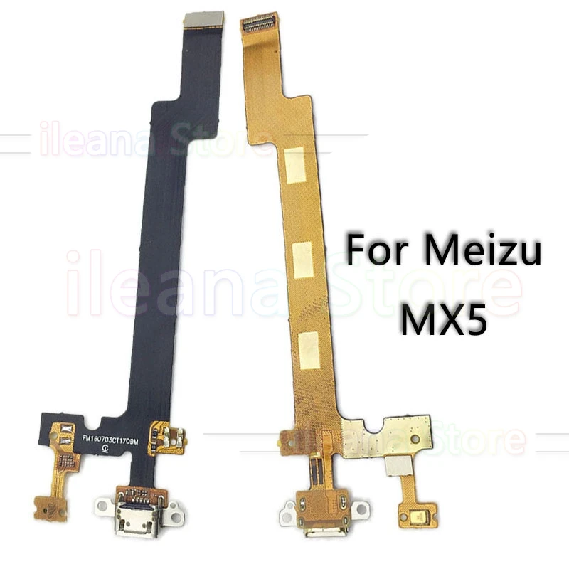 Для Meizu MX2 MX3 MX4 MX6 MX5 MX6 MX Pro 4 5 6 USB Дата Зарядка порт Зарядное устройство Док-станция разъем гибкий кабель для телефона запчасти - Цвет: MX5