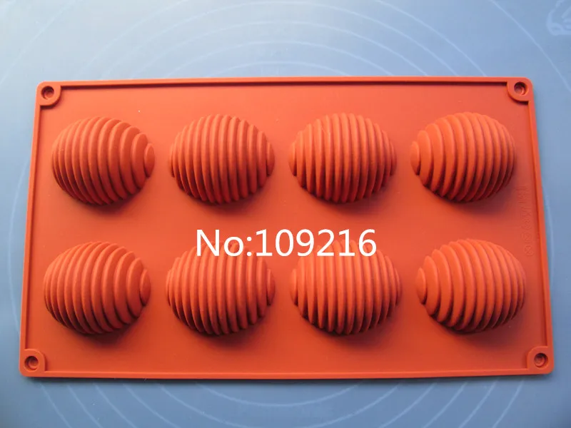 Оптовая продажа! 1 шт. желатиновая форма для выпечки с 8 отверстиями хорошее