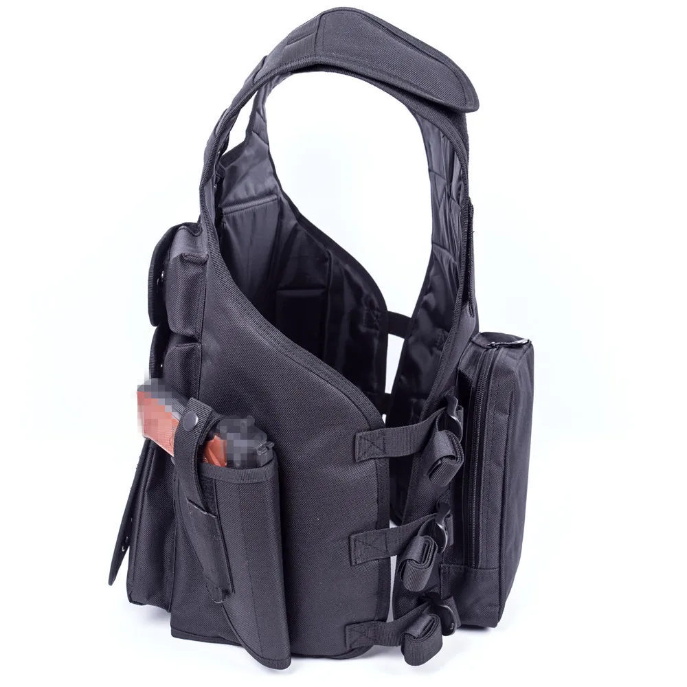 Карманы Водонепроницаемый Регулируемый Molle боевой тактический жилет Открытый