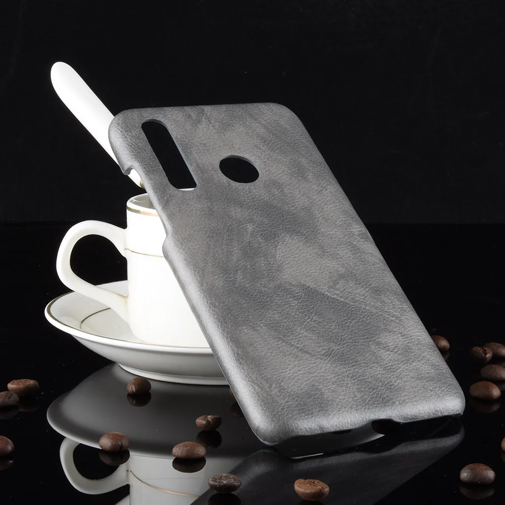 Фото Чехол для Huawei nova 4 Huawei nova4 в стиле ретро, жесткий чехол из искусственной кожи с узором Личи для Huawei Nova 4 VCE-TL00, чехол-сумка для телефона №2