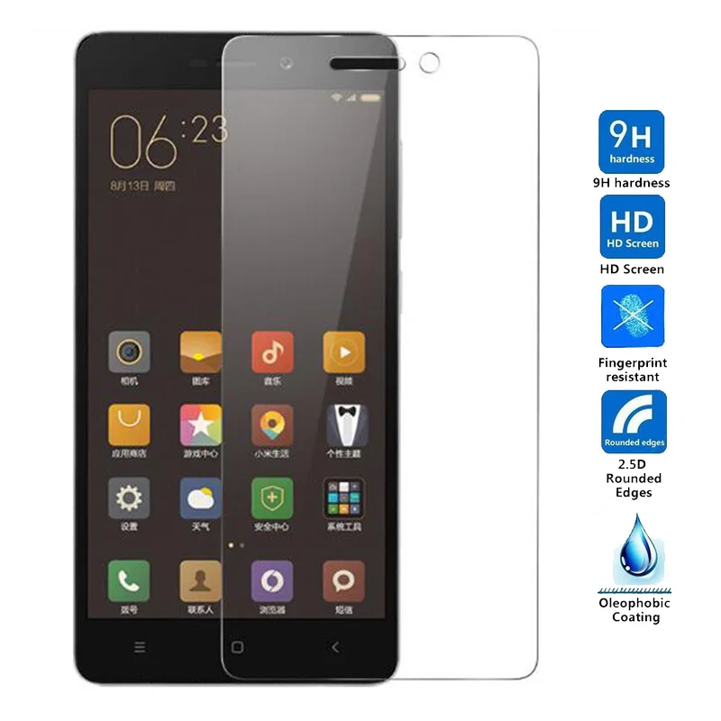Закаленное стекло 9H для Redmi 7A Note4 6X 7 4A 4 6A 3 S2 4Pro Защита экрана Xiaomi Note 8 Pocophone F2 Pro 6 9