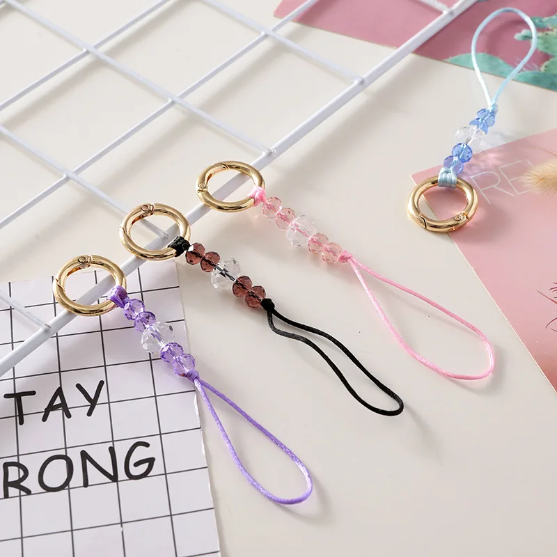 Мода сплав пряжки мобильного телефона ремни Съемный хрустальные бусины мобильный ремень для телефона многоцелевой веревки пряжки оптом