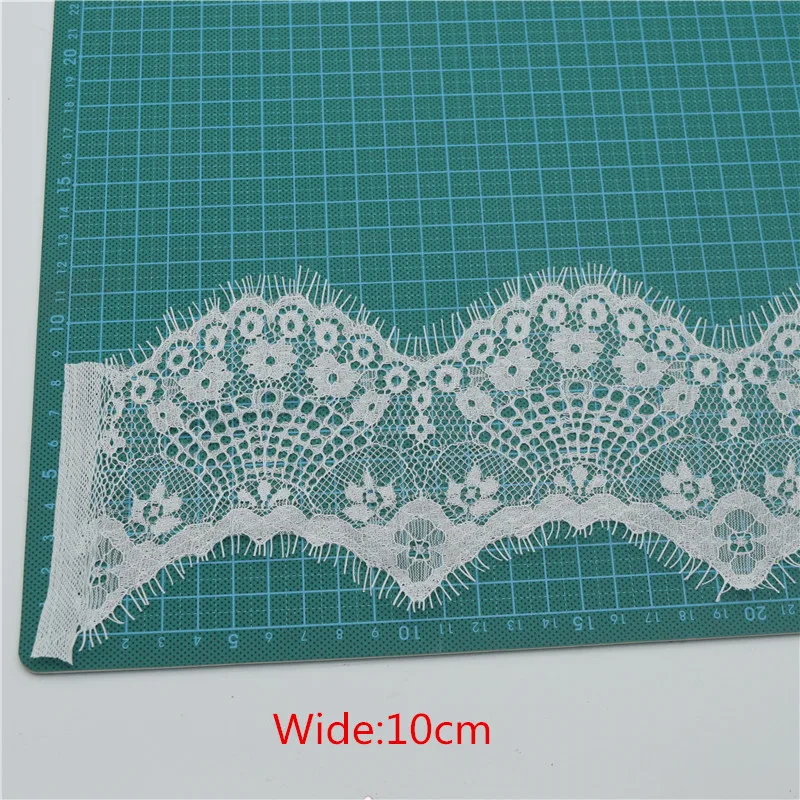 3 шт. ярда лидер продаж черно-белые кружева для ресниц одежды ручной работы сделай