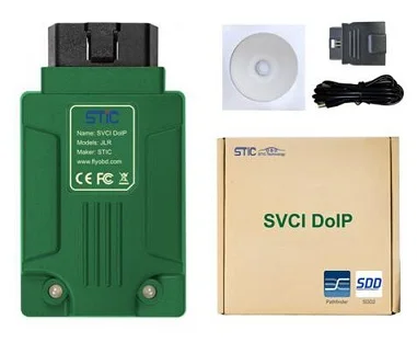 Интерфейс SVCI JLR DoIP VCI SDD2+ Pathfinder для Jaguar Land Rover с 2005 по поддержка онлайн-программирования