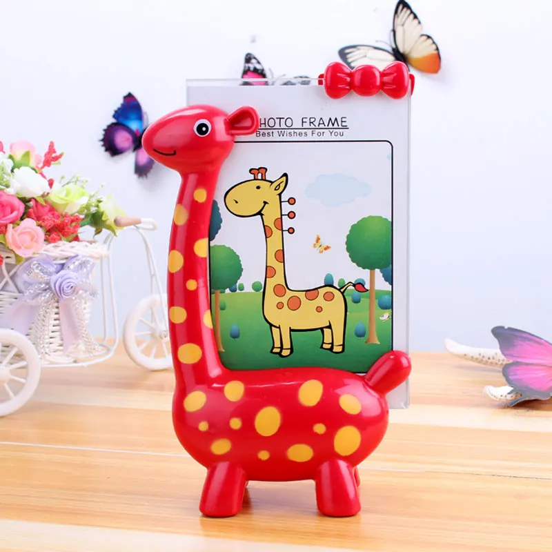 Творческая картонная Жираф Рамка для фотографии декор детей наборы изготовления