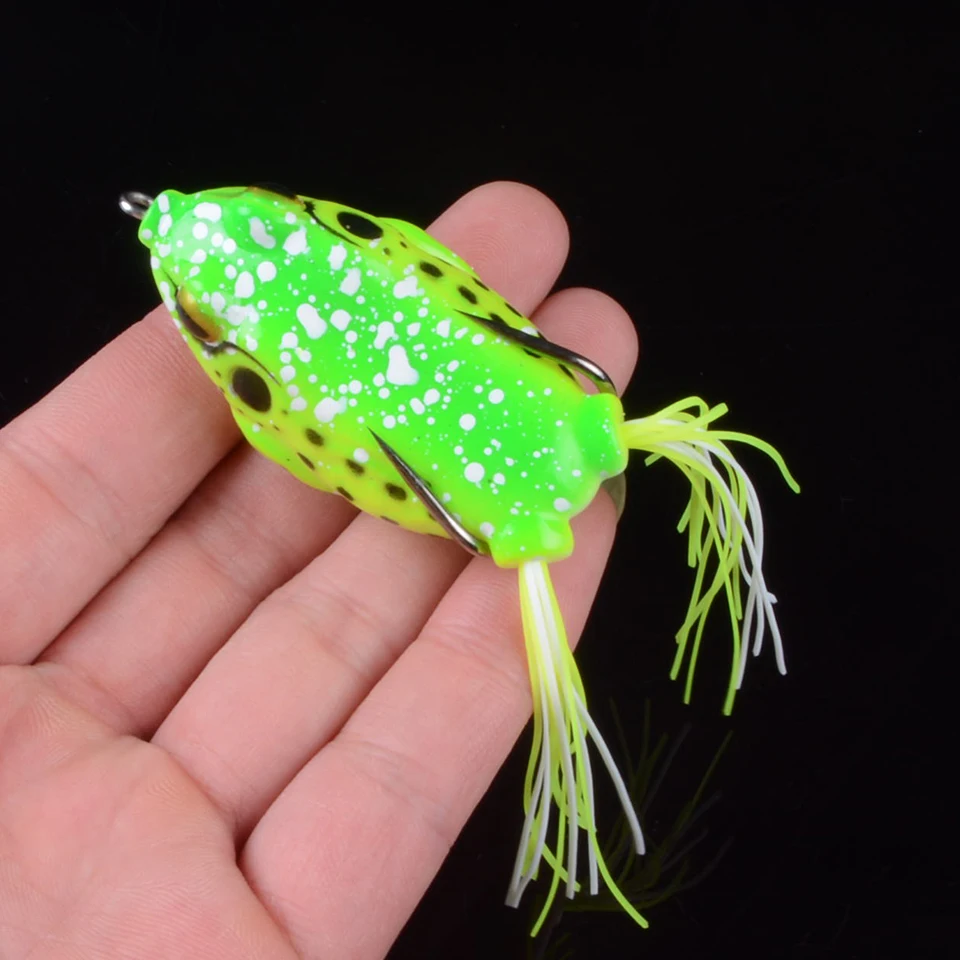 1 шт. мягкая трубчатая приманка японская пластиковая рыболовная приманка-лягушка