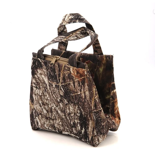 Oak camo Сумка для наружной камеры Портативная охотничья Передняя и задняя поддержка винтовка с песком аксессуары для охотничьего пистолета - Цвет: Oak camo