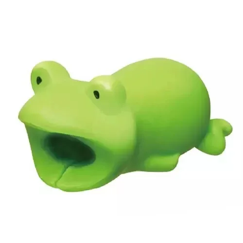 Frog Защита кабеля Защита линии передачи данных для Iphone кабель Winder аксессуар для телефона, держатель - Цвет: Frog