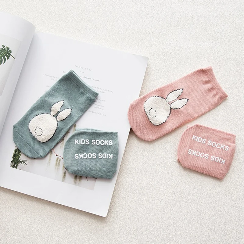 2018 осенне-зимние вязаные носки для малышей с героями мультфильмов хлопковые до