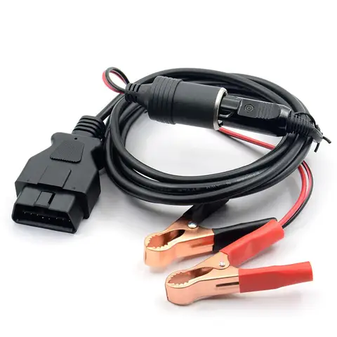 Аварийный Кабель OBD2 II, адаптер для экономии памяти 12 В с разъемом EC5 для экономии памяти (3 метра), интерфейсный разъем ECU для автомобиля