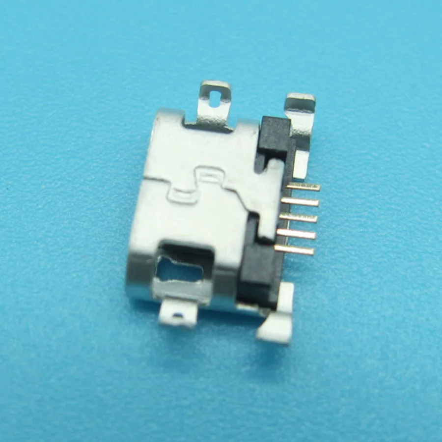 100 шт. Micro usb разъем зарядки Порты и разъёмы Разъем для huawei Y600 Y511 Y511-T00 Y511-U10 U30 Y530 Y535