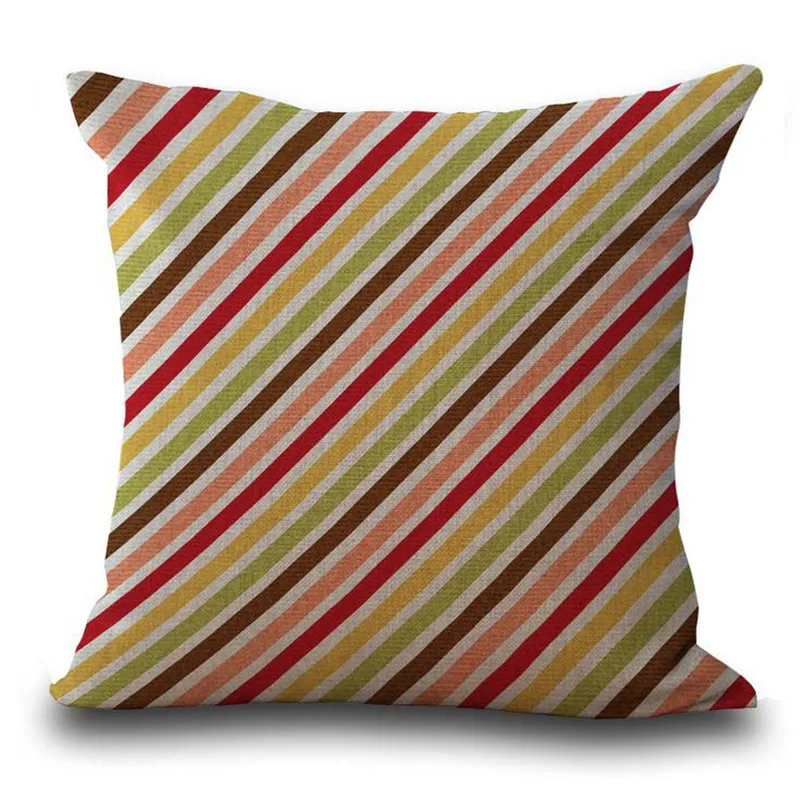 45x45 см геометрический абстрактный хлопковый и льняной чехол для дивана