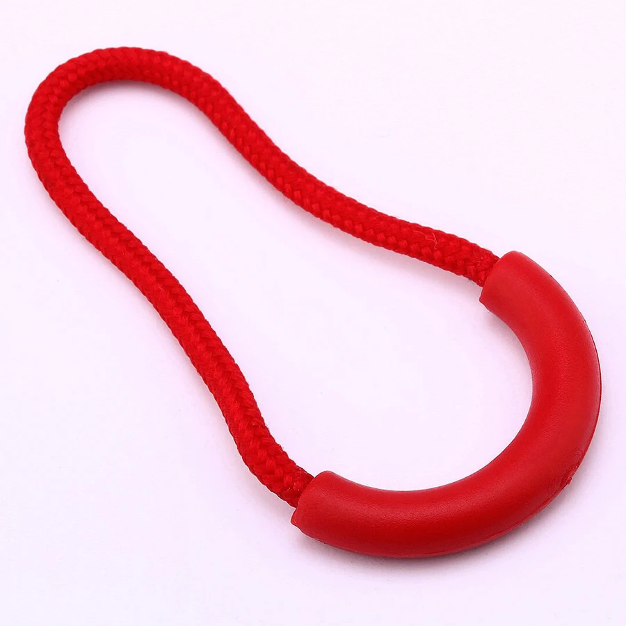 10 шт. застежка молния веревка концы замок черная для рюкзака аксессуары