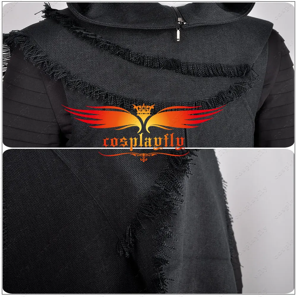 (Без маски) Звездные войны 7:The Force Awakens Kylo Ren черная куртка для взрослых Moive Jedi Cos