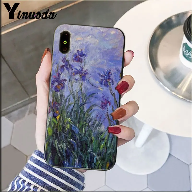 Yinuoda Клода Мона импрессионизма художника чехол для телефона для Apple iPhone 8 7 6 6S Plus X XS MAX 5 5S SE XR Чехол для мобильного телефона s