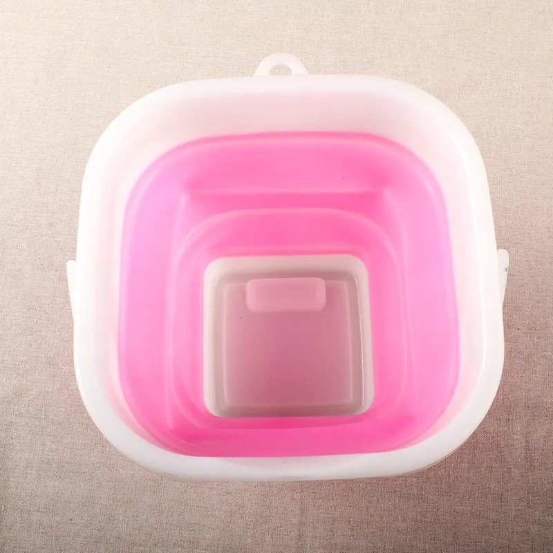 Силиконовое ведро краски гуашь держатель ведра для стирки фотографий складные