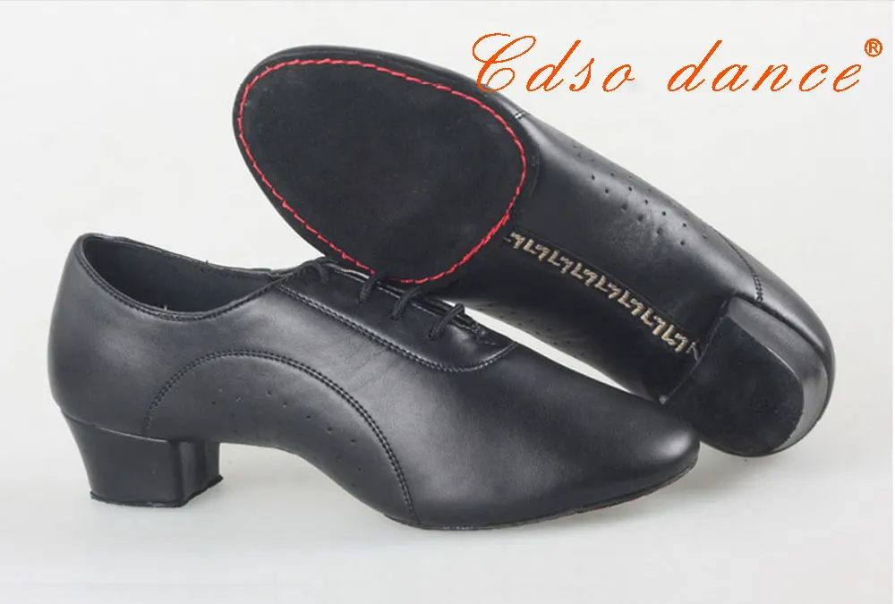 Cdso/Брендовая обувь для танцев коллекция 10245 года Акция черная Мужская латинских