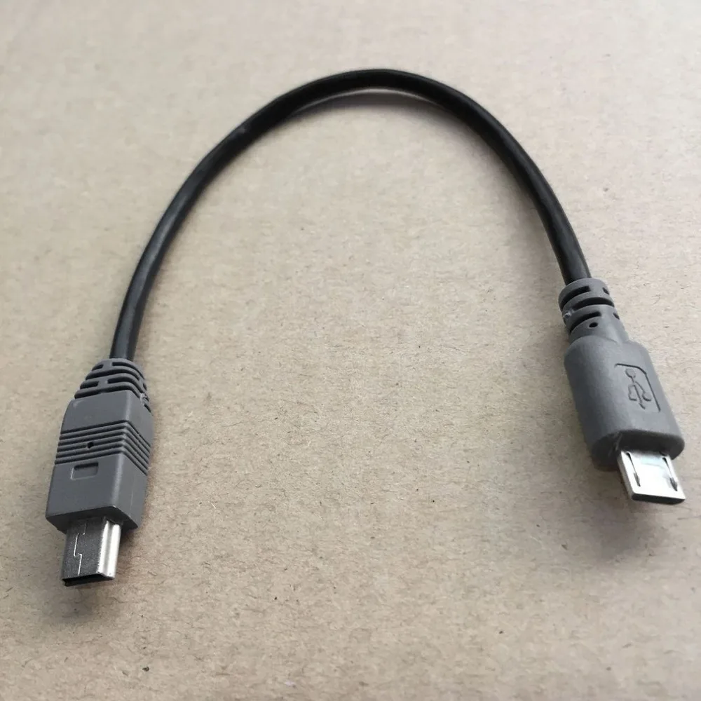 20 см для микро флеш накопителя USB мини OTG кабель со штыревыми соединителями на
