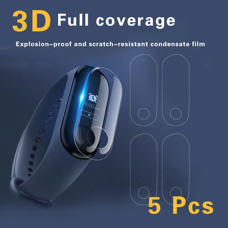 Hatosteped 4 шт./лот Для Сяо Mi mi Группа 2 Band2 Экран протектор band2 HD ультра тонкий против