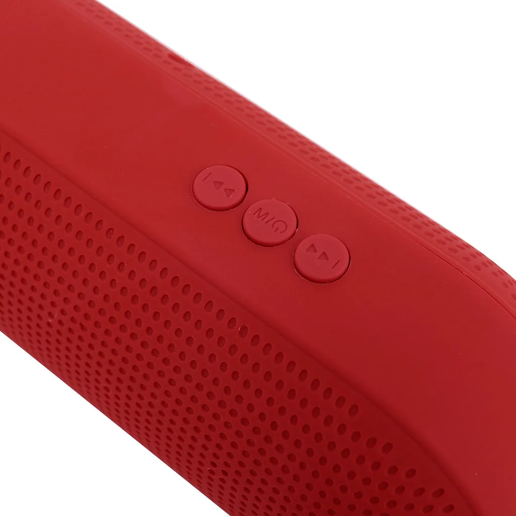 HIFI портативный беспроводной Bluetooth динамик стерео звук бар TF сабвуфер Колонка s с ремешком для samsung компьютера