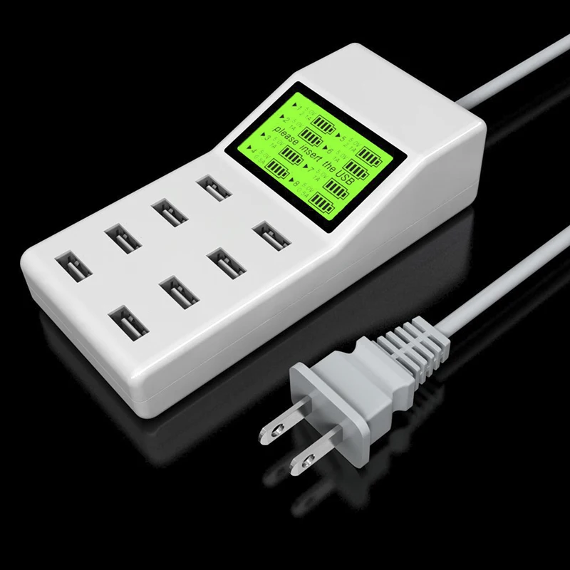 Leebote 8 портов USB зарядное устройство 40 Вт многопортовый USB адаптер питания универсальная USB розетка настенное настольное зарядное устройство для мобильного телефона MID MP5