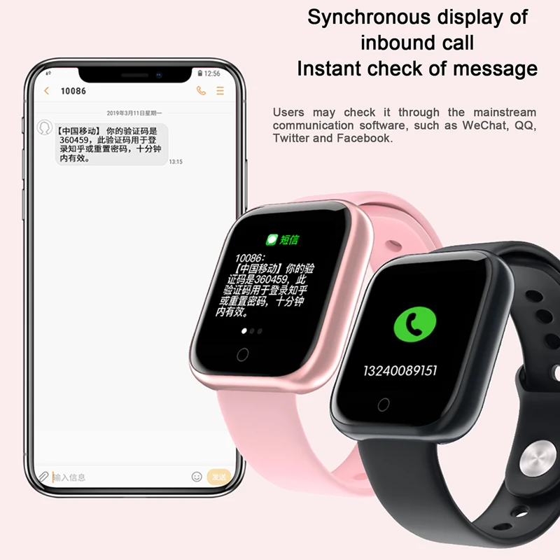 F1 Pro Smart Watch 2018 Водонепроницаемый IP67 Фитнес трекер монитор сердечного ритма крови