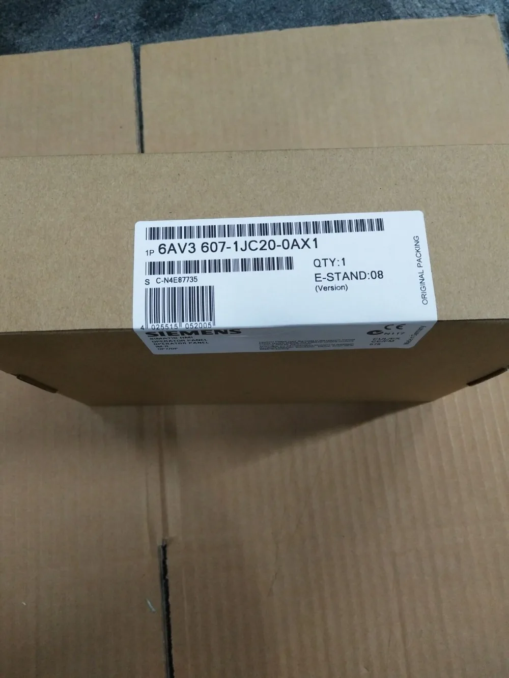 Новая и оригинальная панель HMI 6AV3607-1JC20-0AX1 / 6AV3 607-1JC20-0AX1 оператора OP 07/DP LC новый яркий